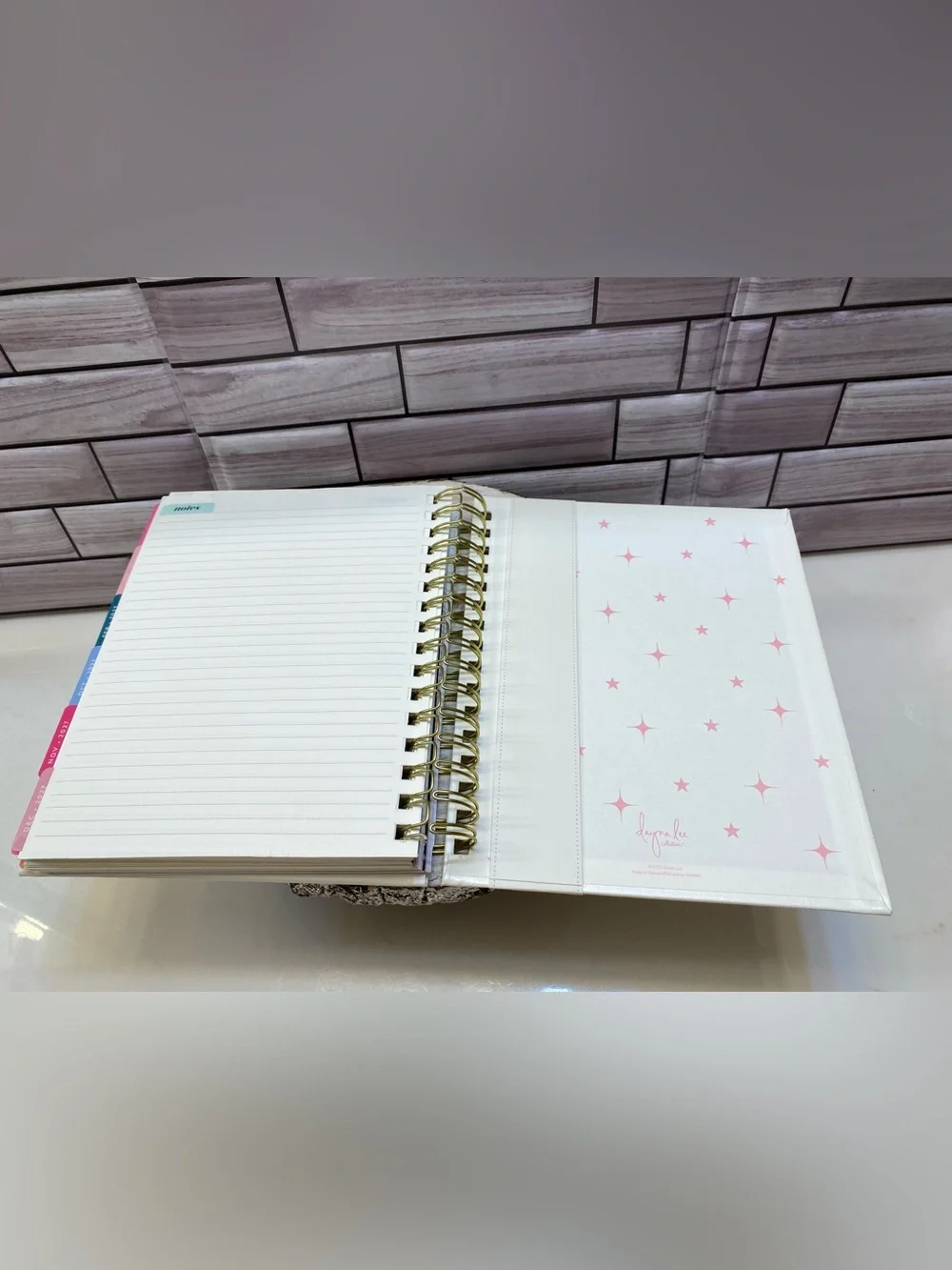 Eccolo ❤️2027 18-Month Planner with sticker & positive message New